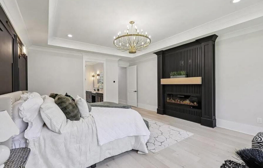 K. Michelle Atlanta home master bedroom