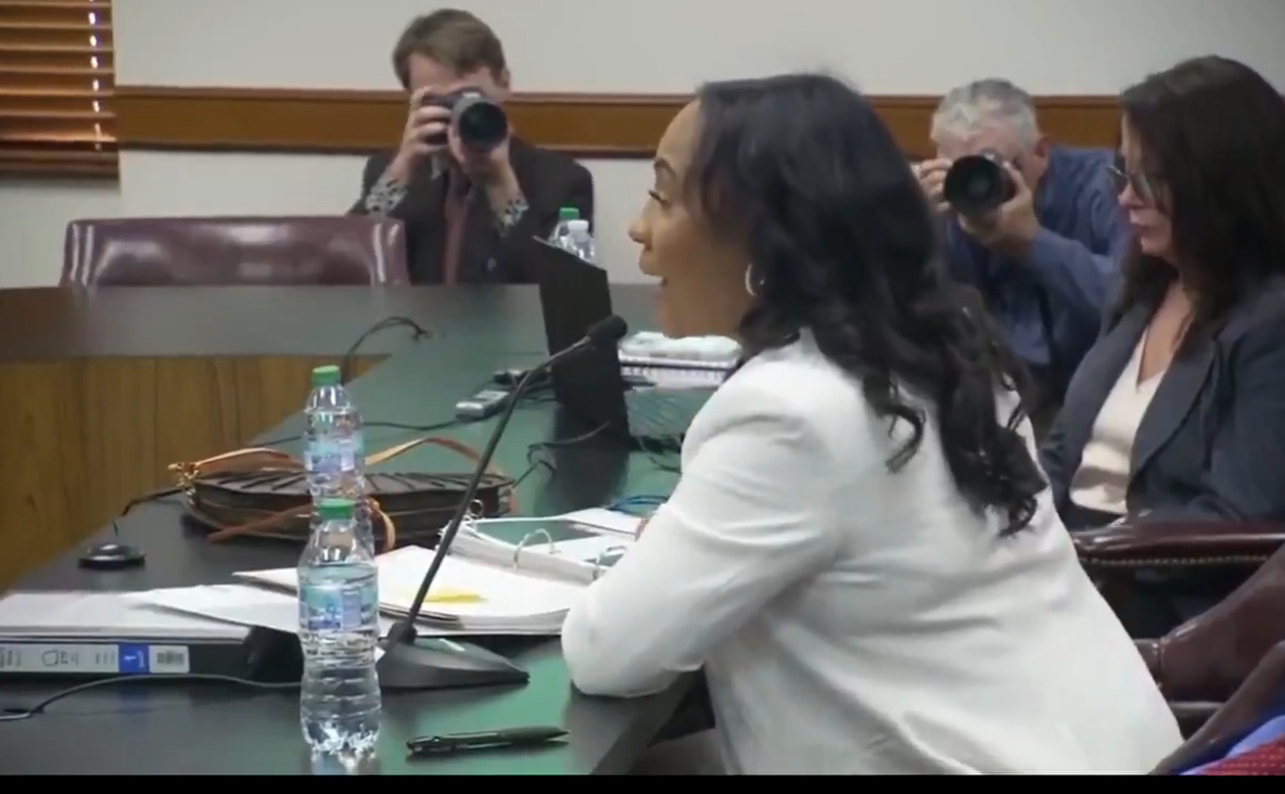 Fani Willis testifies before the Republican-controlled Georgia Senate Committee