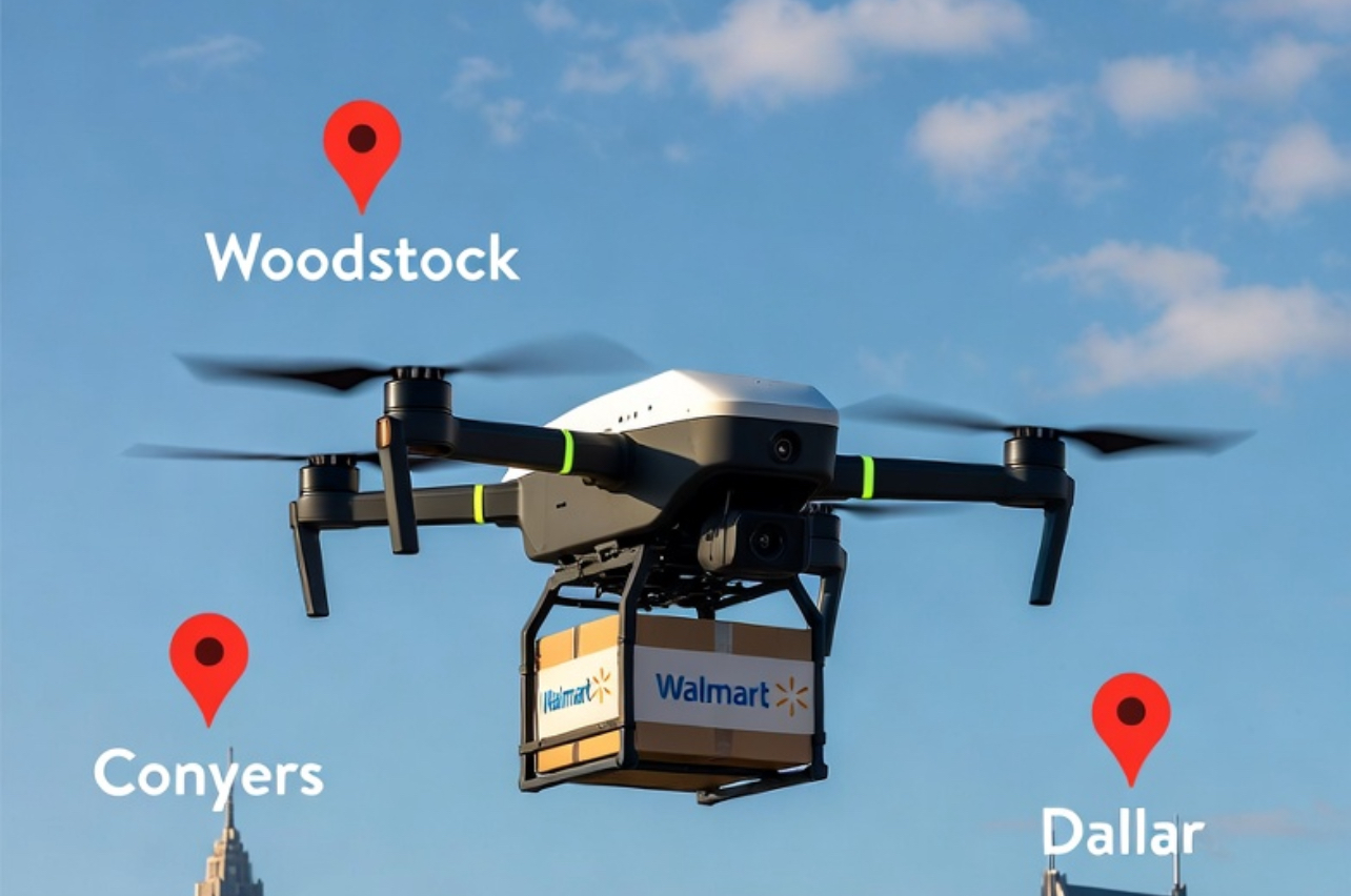 Walmart drone delivery