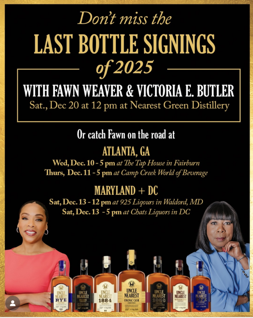 Fawn Weaver bottle signing at Camp Creek.