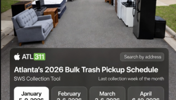 atlanta trash pickup schedule