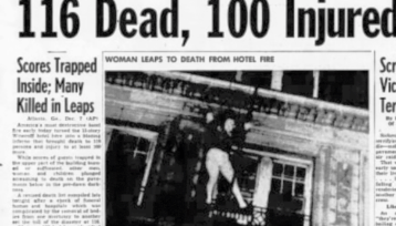 Atlanta Winecoff hotel fire tragedy