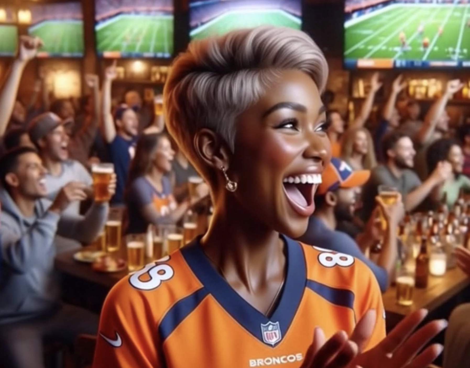 Denver Broncos playoff game