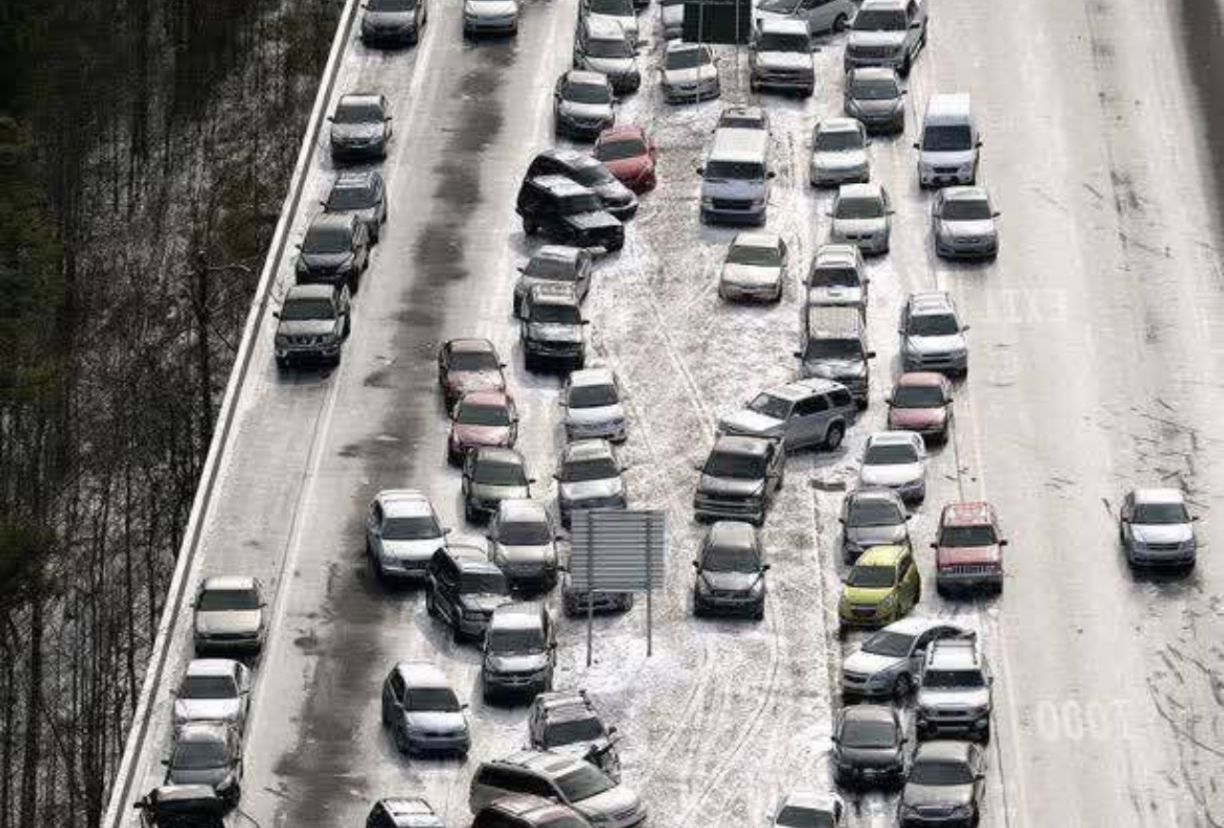 Worst snow storm’s Atlanta