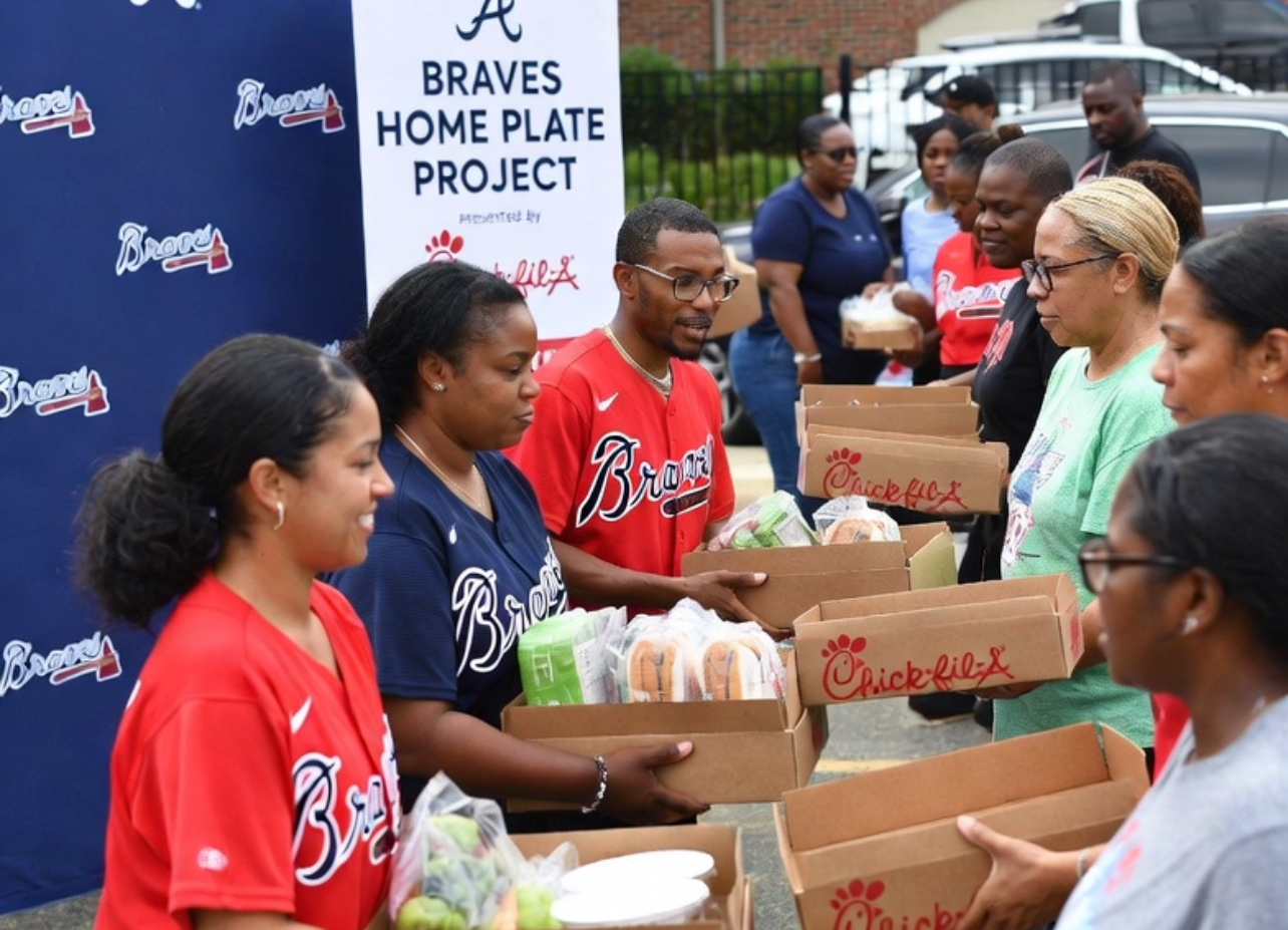 Atlanta Braves home plate project