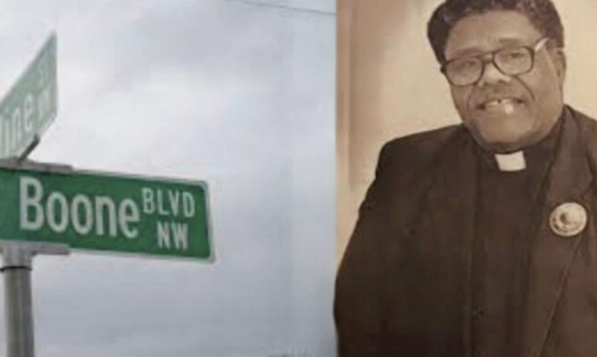 Atlanta street names like Joseph E. Boone