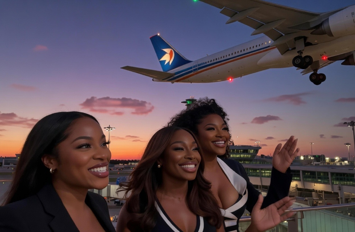 Watch planes arrive Hartsfield