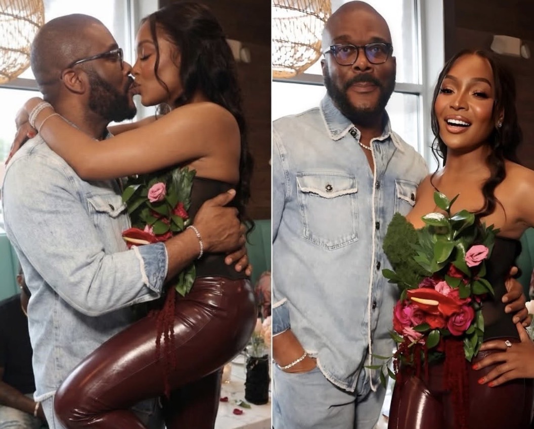 Tyler Perry and Marlo Hampton