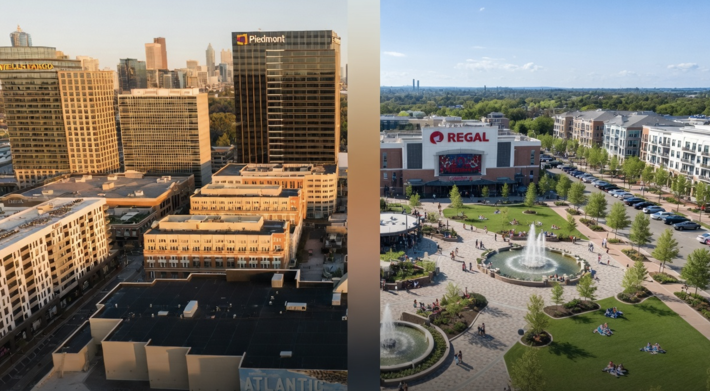 Alpharetta and Atlantic Station