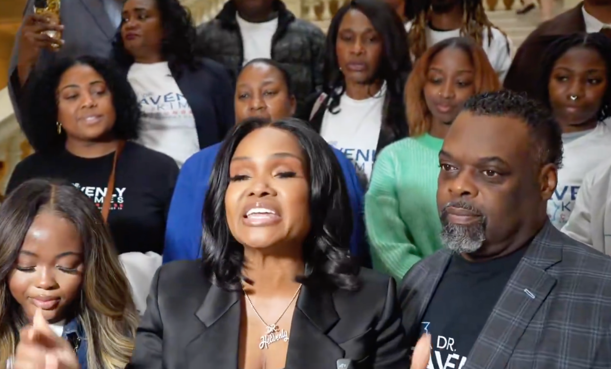 Dr. Heavenly Kimes, the outspoken dentist and reality TV personality known for her role on Bravo's "Married to Medicine," has taken a significant step toward transitioning from the small screen to the halls of Congress.