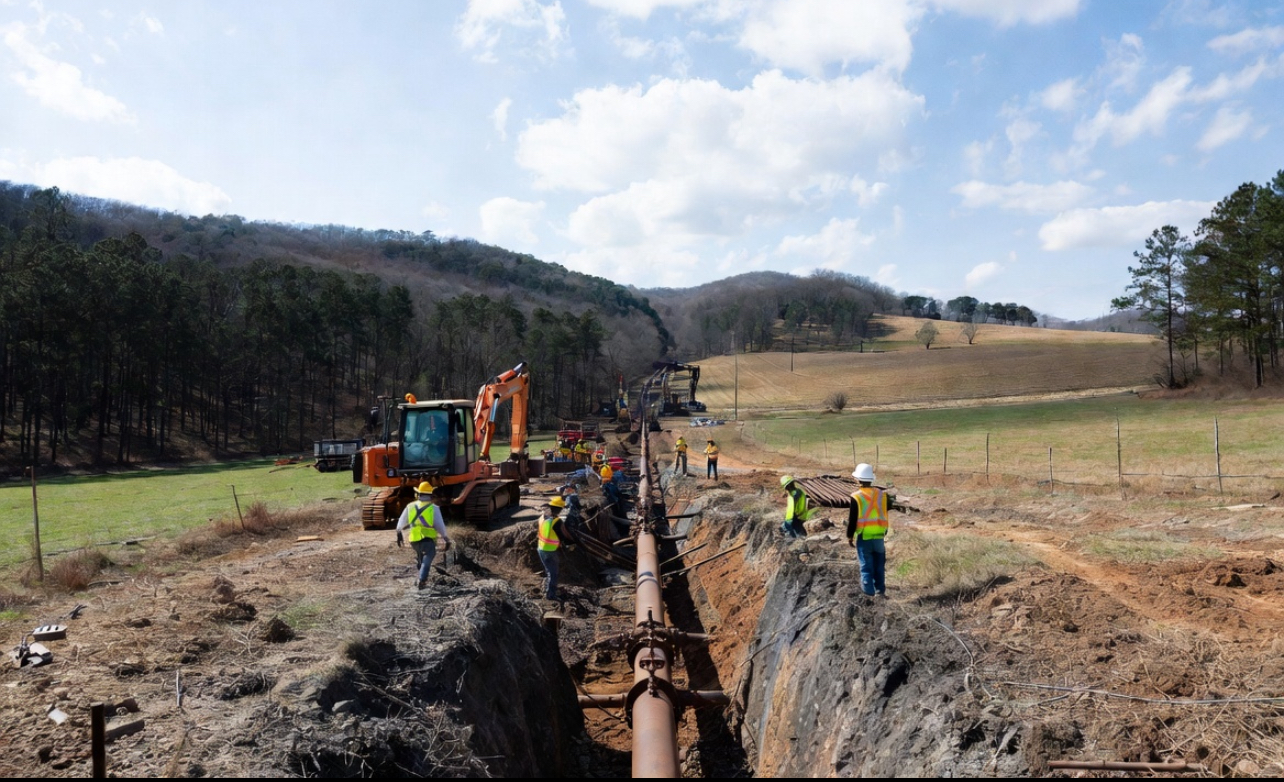 pipeline in Paulding County