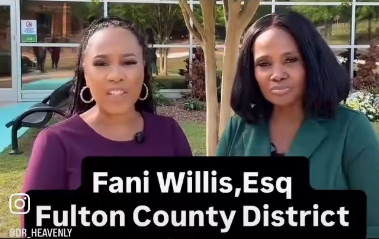 Fani Willis endorses Heavenly Kimes