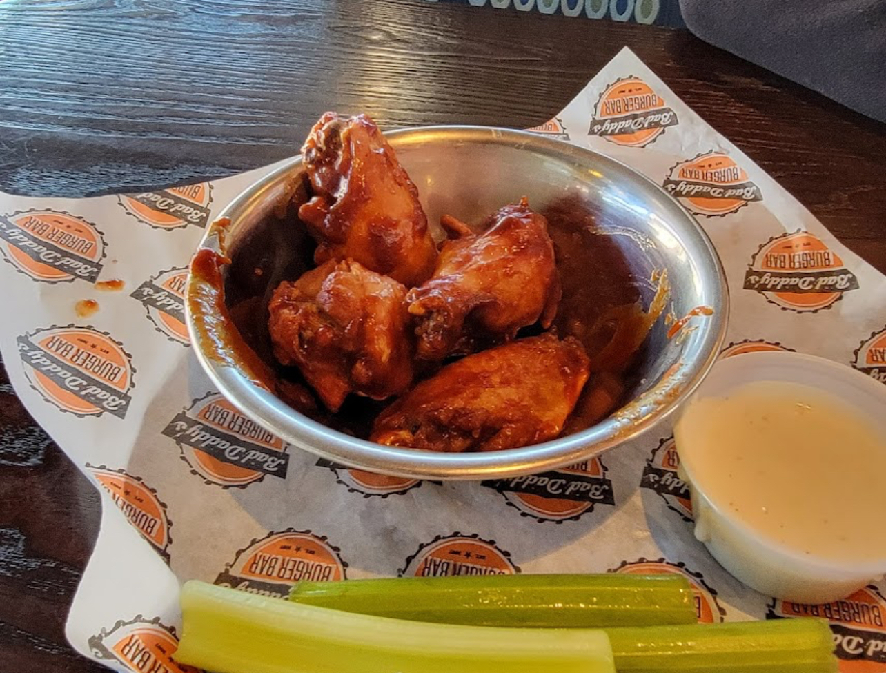 Bad Daddy’s Burger Bar wings