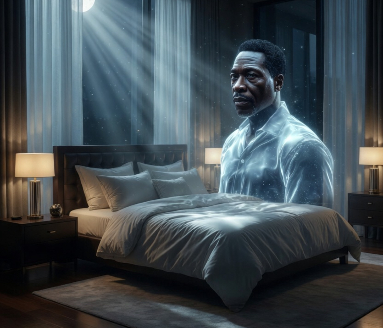 Casting for deceased husband ghost