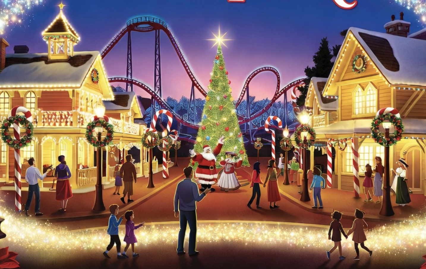 Six Flags Holiday in the Park 2026