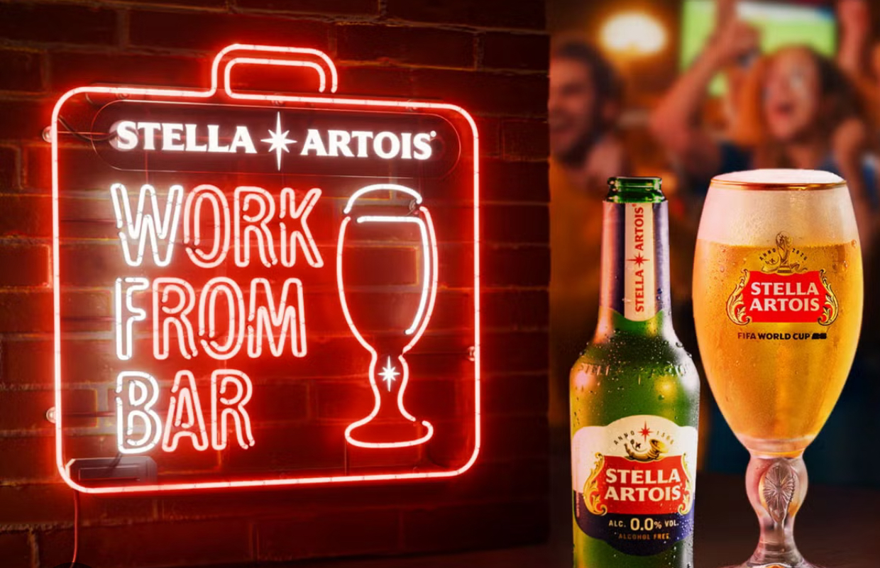 Stella Artois Launches ‘Work From Bar’ Initiative for Atlanta FIFA World Cup