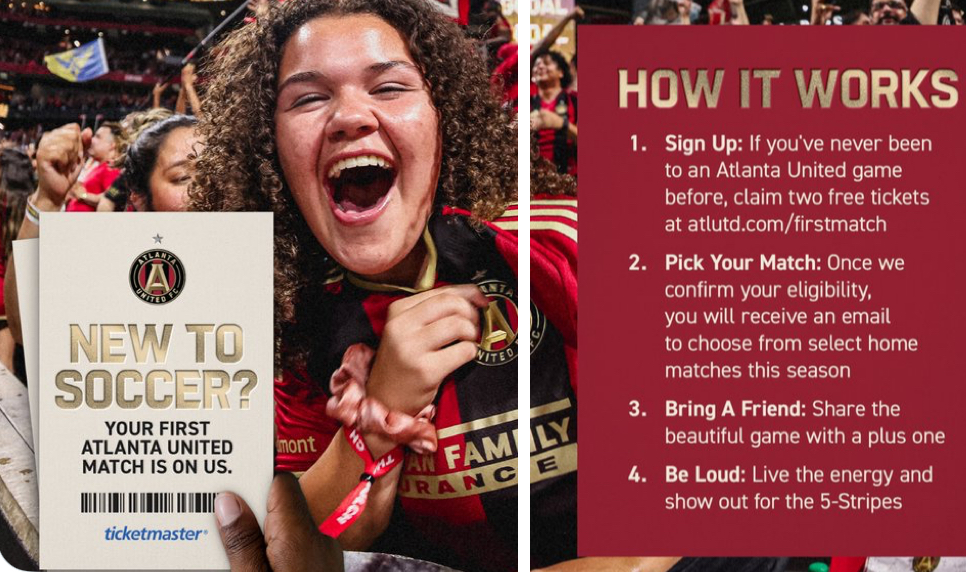 Free Tickets to an Atlanta United Match