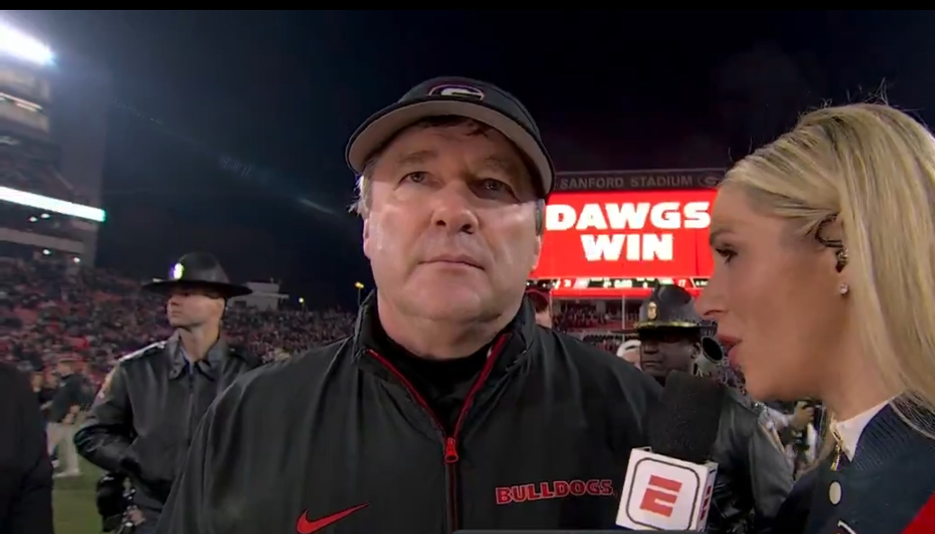 Georgia coach Kirby Smart