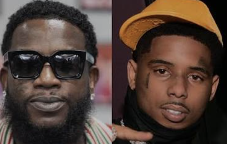 please create photo of Gucci Mane and Pooh Shiesty