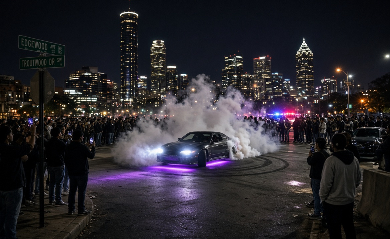 Atlanta street takeover