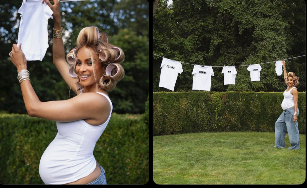 Ciara pregnant with fifth child