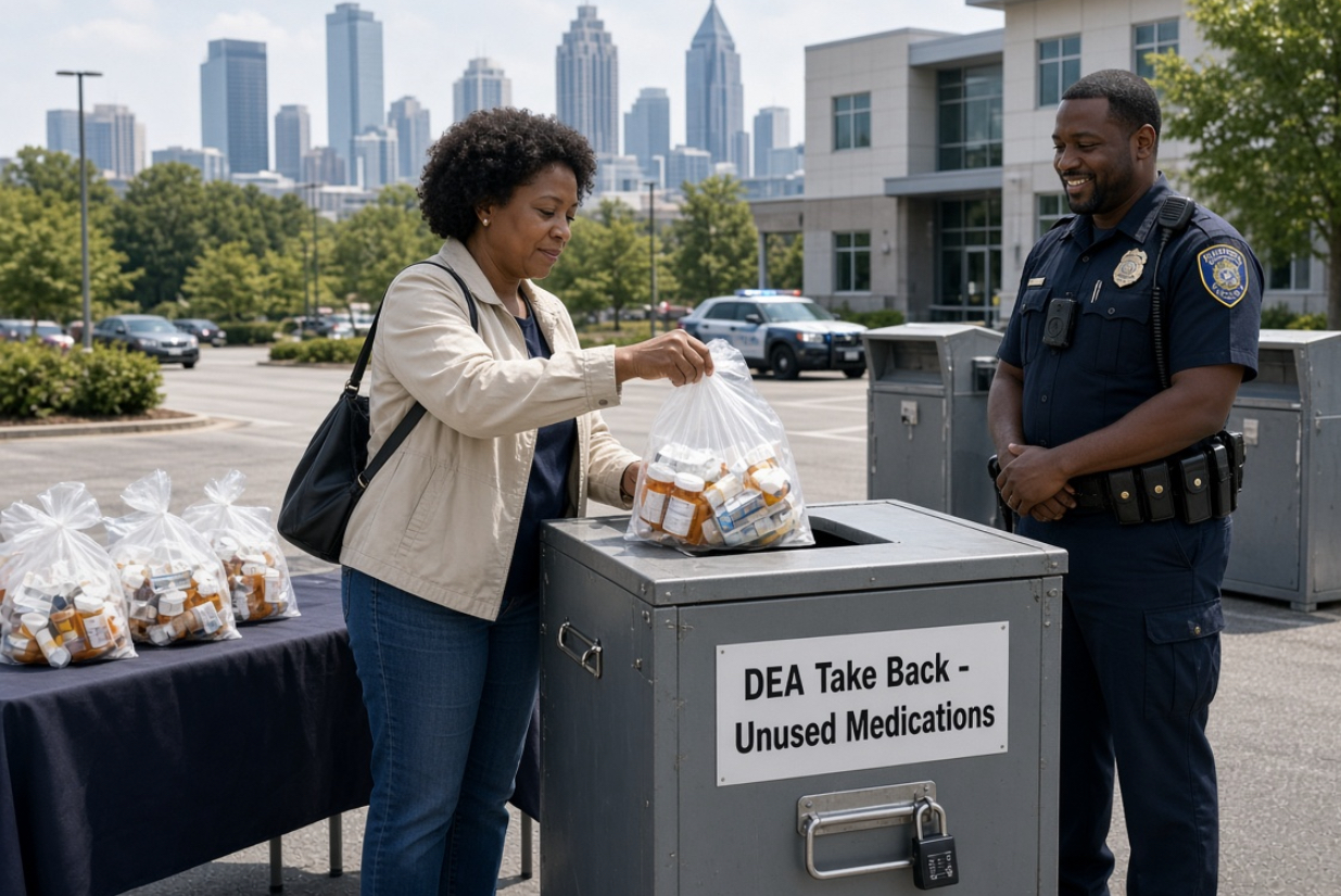 Prescription drug take back